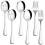 6-piece stainless steel serving set for hotels 1