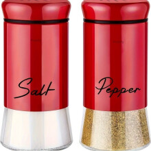 2er-Set, Salz- und Pfeffermühle, rot