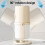 beige USB-Tisch-Luftbefeuchter 300 ml 2-Mist-Modus 10