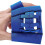 Finger Web Trainingshandschuh Durchschnittliche Größe Polyester Blau 11