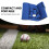 Finger Web Trainingshandschuh Durchschnittliche Größe Polyester Blau 7