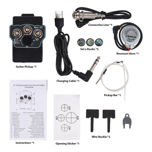 Pickup per chitarra Bluetooth 2600 mAh 64,58 cm Colore può variare 2