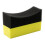 Pad applicatore per lucidante pneumatici giallo e nero, spugna 2