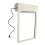 3-in-1 Auto Chicken Door 2285g 37x24.7cm White 11