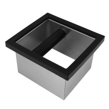 Knock Box per caffè 2.4lb, 18.5x17cm, acciaio inossidabile