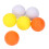 6er-Set Golfbälle - 3 Farben, texturierte PU-Tasche 13