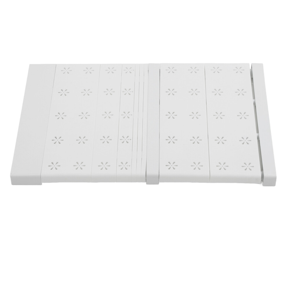 Expandable Closet Shelf 41-52Cm 20Kg Steel & Abs Storage Rack 3281334895464