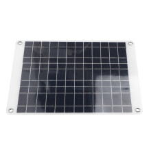 Pannello solare monocristallino M50W 50 W 10 A Portatile Nero
