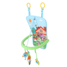 Adjustable Plush Rear Car Seat Hanging Toy for Babies, 41x31x27cm