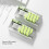 Auto Pop Mini Floss Case, 10 Zahnseidenstäbchen, Matcha-Grün 4