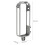 Gabbia per telecamera in alluminio CNC con due slitte fredde per X4 2