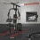 Homcom HOMCOM Multi Home Gym Machine with 45kg Weight Stack for Full Body Workout 6