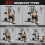 Homcom HOMCOM Multi Home Gym Machine with 45kg Weight Stack for Full Body Workout 4