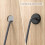 4 pezzi di occhielli rettangolari da 1 pollice Satellite V2 Nero 5
