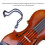 Correttore in plastica per l'archetto del violino 4/4-1/2 6