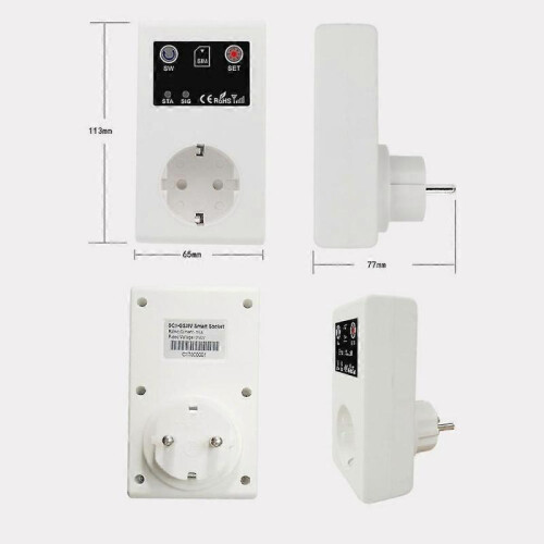 Gsm Intelligent Power Socket Call Sms App Remote Control Switch Pump Router Electric Appliance Intel 1