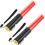 2 Pieces Led Signal Wand Traffic Flashlight, 11 Inch, Battery Powered,,, Wide Application 1