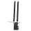 Carte PCIe x1 WiFi 6E, 8 dBi, double antenne 7
