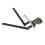 Carte PCIe x1 WiFi 6E, 8 dBi, double antenne 1