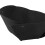 3 pezzi di liner per vaso semicircolare nero 12 pollici 8
