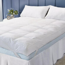 (Double) Luxury 5" (12.5cm) Extra Deep 100% Goose Feather & Down Mattress Topper Enhancer