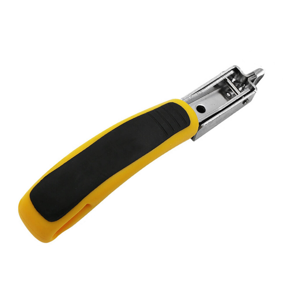Alloy Rubber Handle Nail Puller, 28X152x19mm, Anti-Corrosion Pry Bar 4901334906111