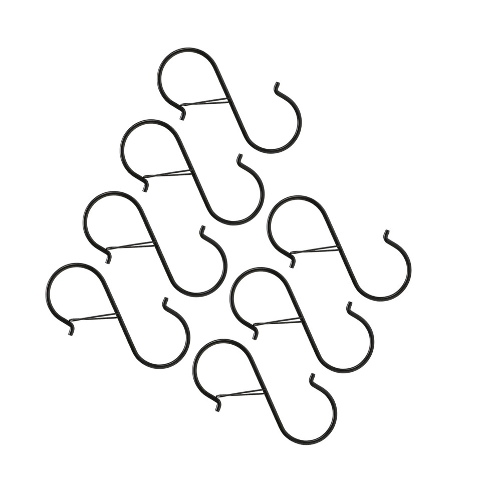 7Pcs Iron S Hooks For Kitchenware, Clothes, Pots & Pans Storage 4241334906873