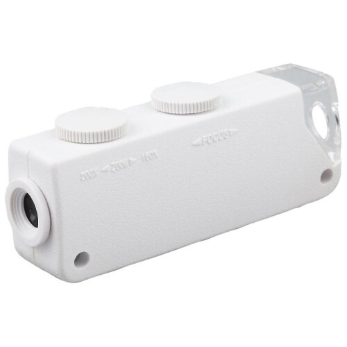 New Handheld 160x-200x Zoom Lens Led Pocket Microscope Magnifier Loupe