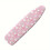 Rainbow-patterned ironing board cover with padding, pink 1