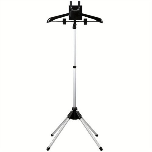 Adjustable and foldable clothes steamer stand - Lightweight portable ironing stand for home.