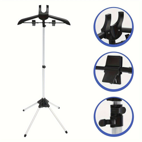 ironing stand with adjustable holder, 160x40x40 cm