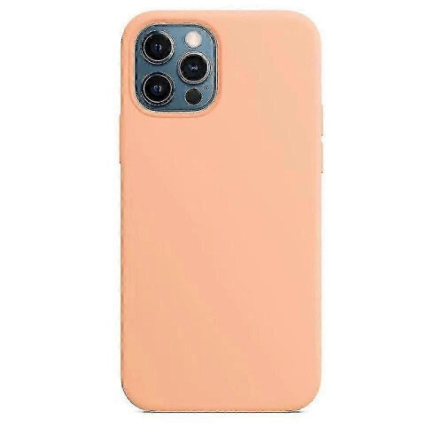 (Cantaloupe) Silicone Case With Magsafe For Iphone 12 12 Pro 1