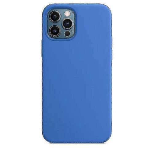 (Capri Blue) Silicone Case With Magsafe For Iphone 12 12 Pro 2