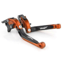 (OG-BK-OG) For Ktm Duke 125 200 250 390 Rc125 Rc200 Rc390 Brake Clutch Lever Cnc Aluminum Extendable Adjustable Clutch Levers Accessories| |