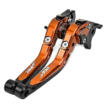 (OG-OG-BK) For Ktm Duke 125 200 250 390 Rc125 Rc200 Rc390 Brake Clutch Lever Cnc Aluminum Extendable Adjustable Clutch Levers Accessories| |