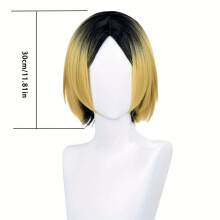 Funky Ombre Cosplay Peruukki Kynsi Hiomakuio Suora Halloween-juhliin