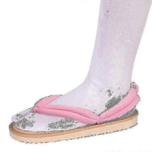(PINK,34 35)Anime Demon Slayer Cosplay Shoes Kimetsu No Yaiba Kamado Clogs Sandals Flip Flop Lucky_b