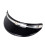 Helm Peak Shield 3 Schnappvisier PC 25105 cm Schwarz 2