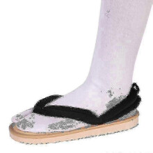 (BLACK,40 41)Anime Demon Slayer Cosplay Shoes Kimetsu No Yaiba Kamado Clogs Sandals Flip Flop Lucky_b
