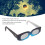 10Pcs Solar Eclipse Glasses Resin Paper Eye Shield 3