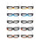 10Pcs Solar Eclipse Glasses Resin Paper Eye Shield 2