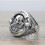 (14)Memento Mori Skull Sterling Silver Ring 2