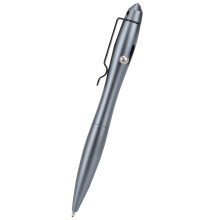Tungsten Steel Head Glass Breaker Tactical Defense Ballpoint Pen Outdoor Survival Tool0.5mm Gray