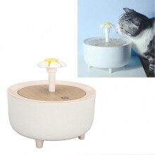 Cat Water Fountain, Smart Automatic Cyclic Filtration USB Interface Pet Water Dispenser, Automatic Dog Water Dispenser for Cats Dogs 5V