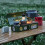 Black metal storage container for efficient organization of small items during travel 3