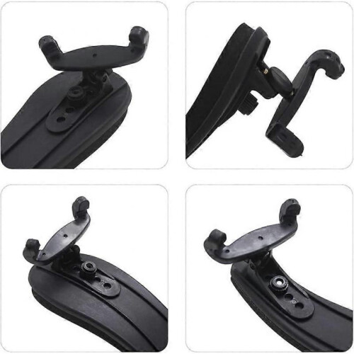 16 Inch Viola Shoulder Rest Lightweight Adjustable Shoulder Rest Comfortable Sponge Pad Plastic for 15.516.5 Inch Viola 2