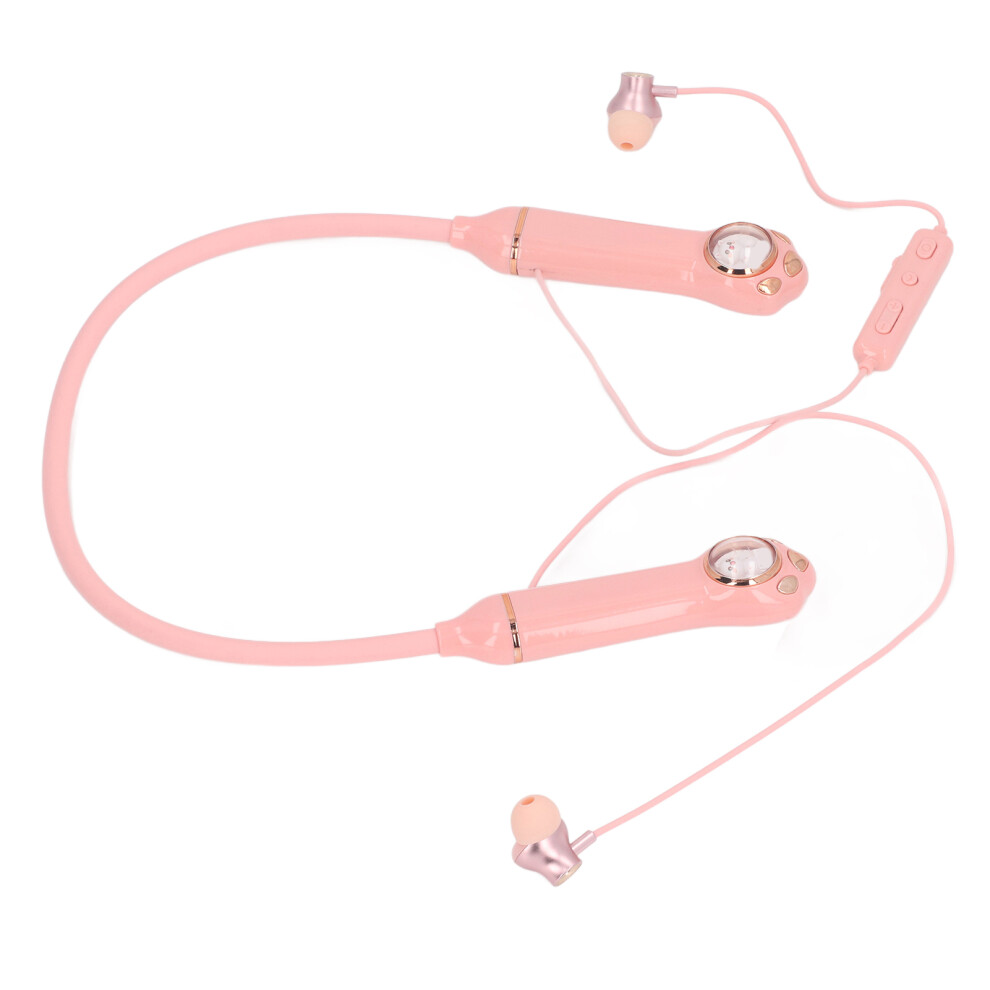 Neckband Earbuds Ipx5 Bluetooth 5.3 40H With Rgb Backlight Pink 8791334914850