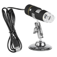 Microscope Kit 1600X USB Digital Microscope Electronic Microscope 8 Camera LED Magnifier Adjustable Magnification Microscope Lens Adapters