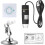 Microscope Kit 1600X USB Digital Microscope Electronic Microscope 8 Camera LED Magnifier Adjustable Magnification Microscope Lens Adapters 5
