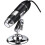 Microscope Kit 1600X USB Digital Microscope Electronic Microscope 8 Camera LED Magnifier Adjustable Magnification Microscope Lens Adapters 2